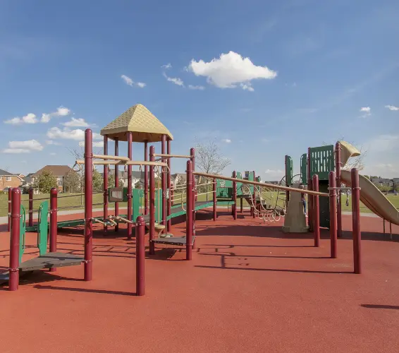 rubber turf playground